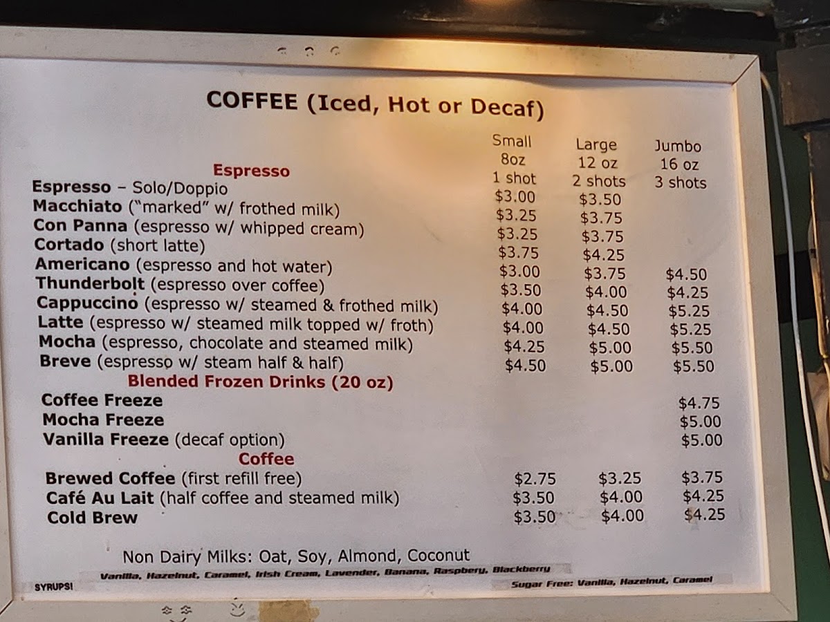 Otherlands Coffee Bar Menu - Image 2